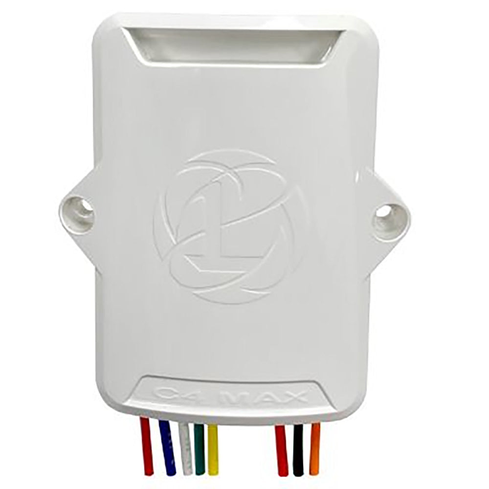 C4 MAX audio processor with multi-color wiring, for car audio installation