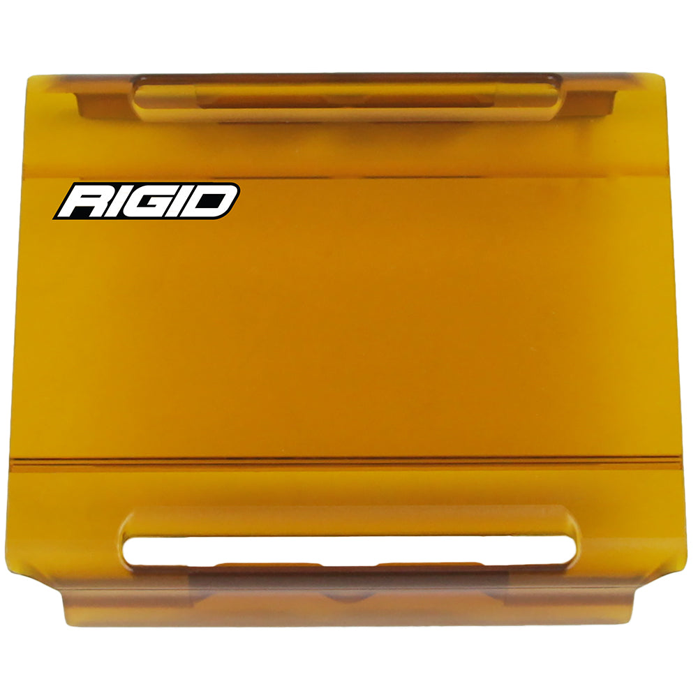 Rigid amber LED light bar cover with integrated handles for off-road vehicle styling