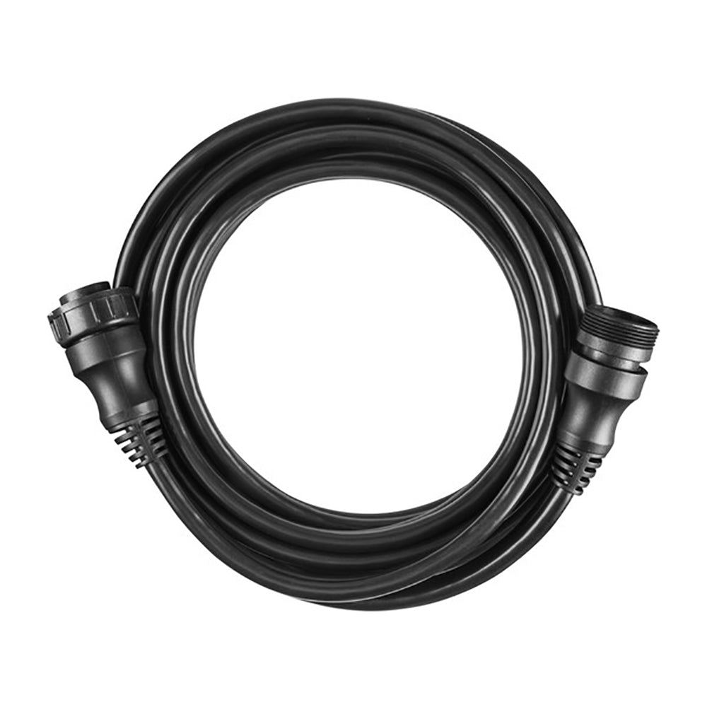Black coiled audio cable with connectors for car stereo or home audio installation