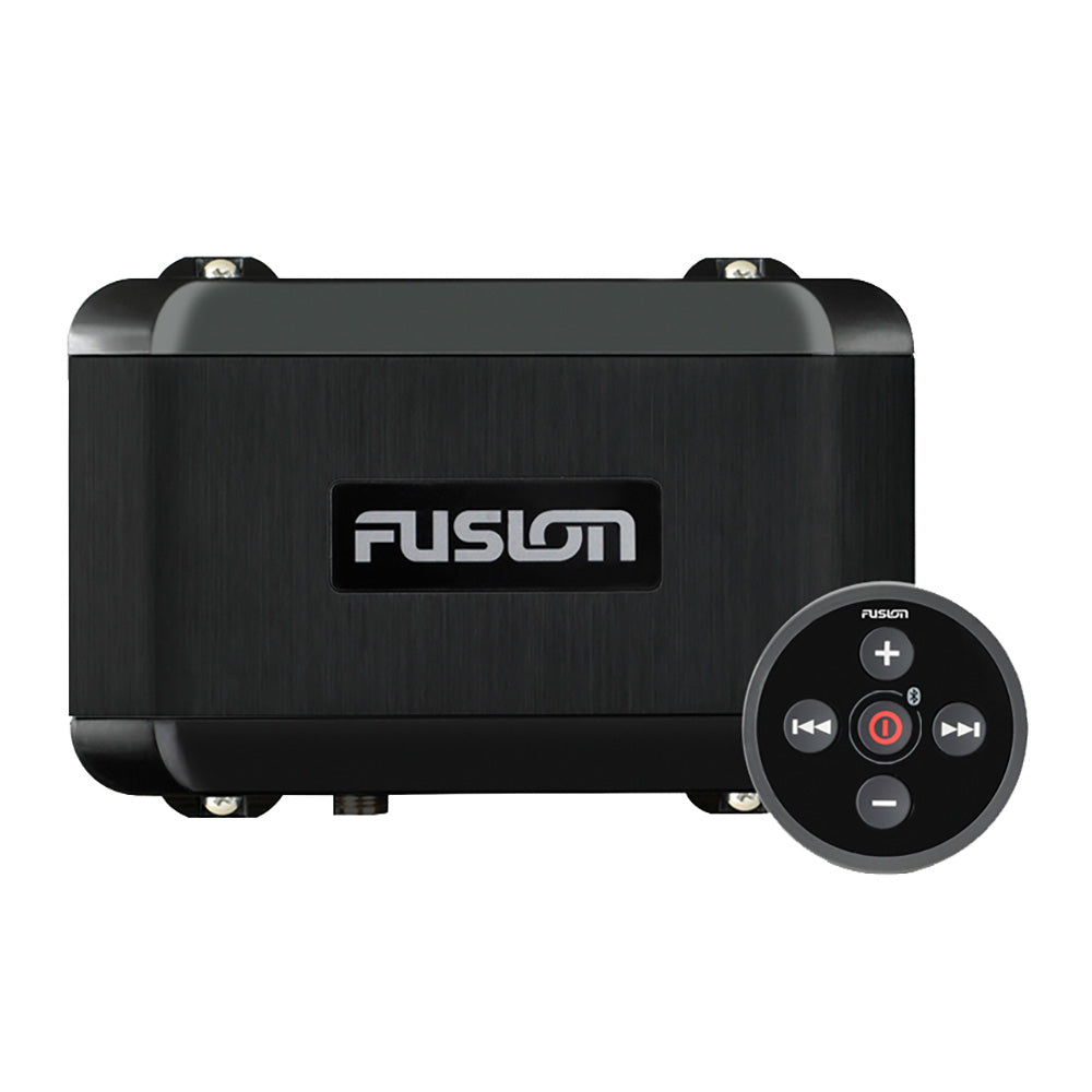 Fusion marine audio amplifier with wireless remote control for boat stereo systems