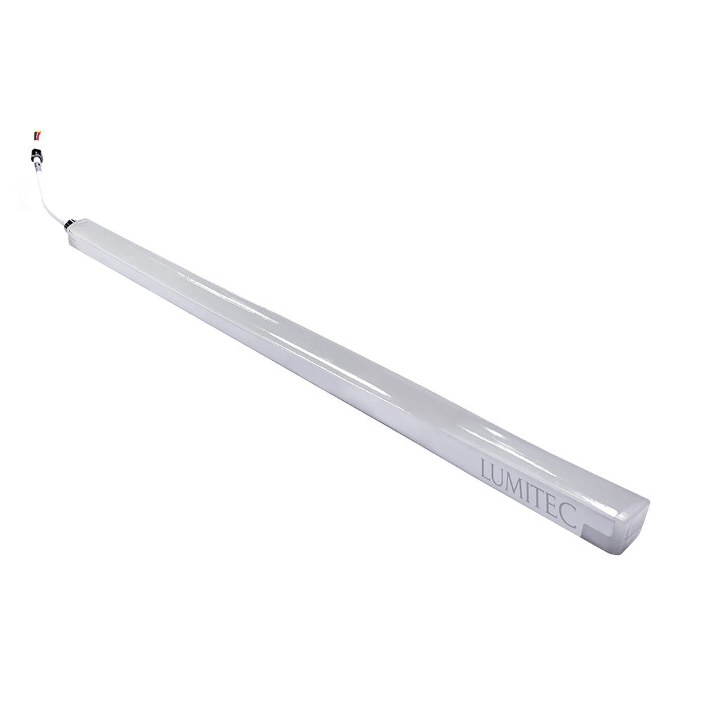 Lumitec LED marine light bar with wiring, ideal for boat or auto lighting installations