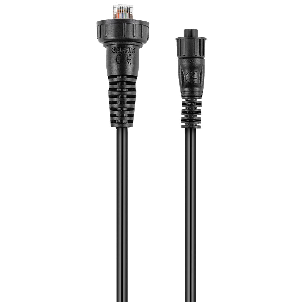 Garmin marine network cable with Ethernet and proprietary connectors for boat electronics installation