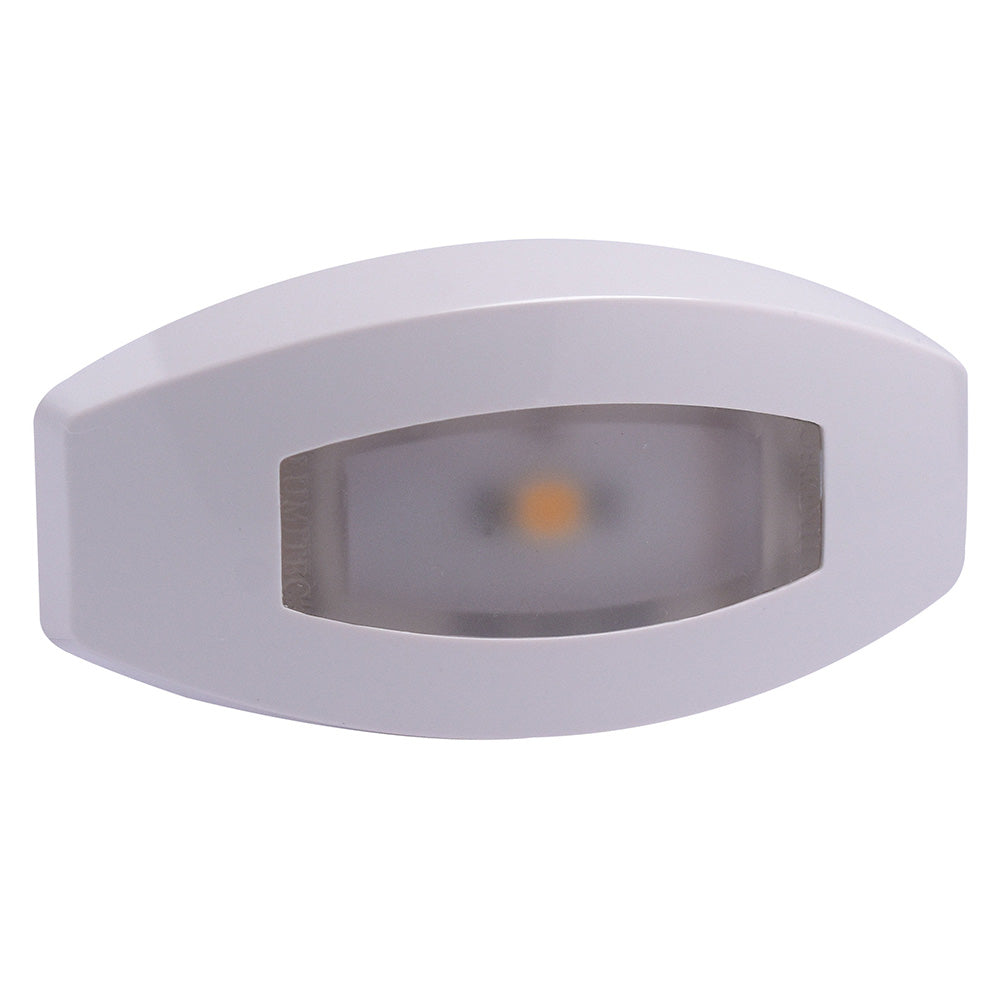 White LED underglow light for auto customization, sleek design with diffused glow