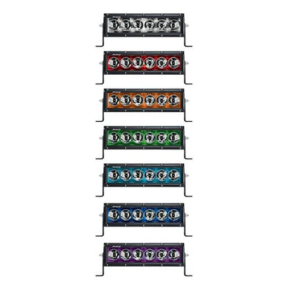 Pioneer LED light bars in multiple colors for auto styling and off-road use