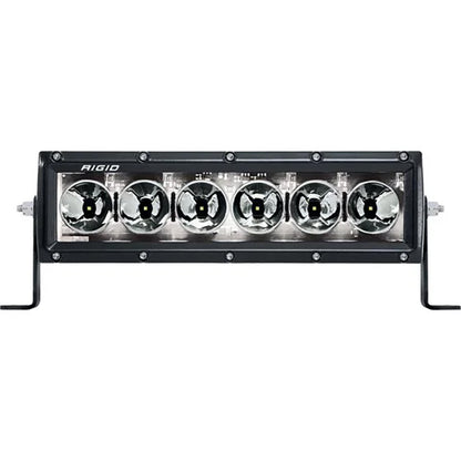 Rigid Industries LED light bar for off-road vehicles, featuring six circular lenses and durable black housing.
