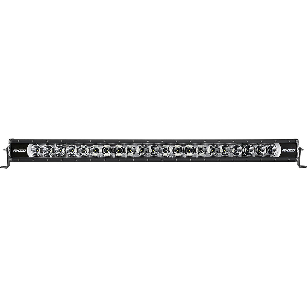 Rigid Industries LED light bar for off-road vehicles, rugged design with multiple lenses