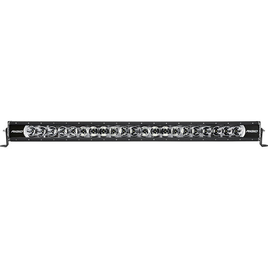 Rigid Industries LED light bar for off-road vehicles, rugged design with multiple lenses