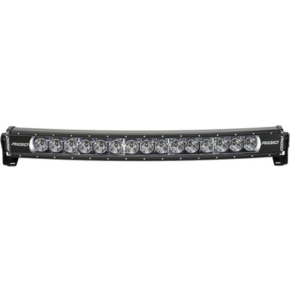 Rigid Industries curved LED light bar for off-road vehicle lighting