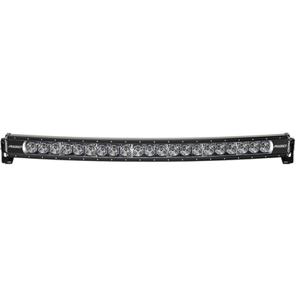 Rigid Industries curved LED light bar for off-road vehicle lighting, high-output illumination
