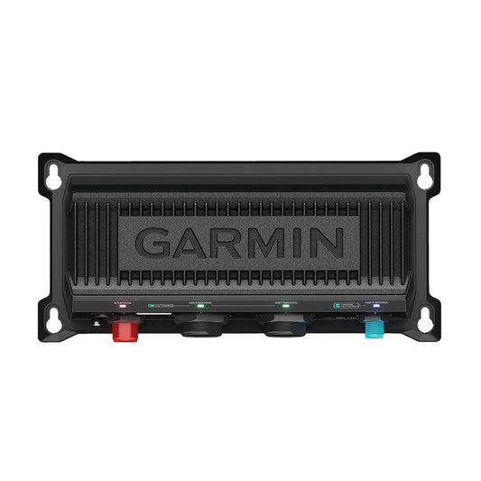 Garmin marine network switch with status and network ports for boat audio systems
