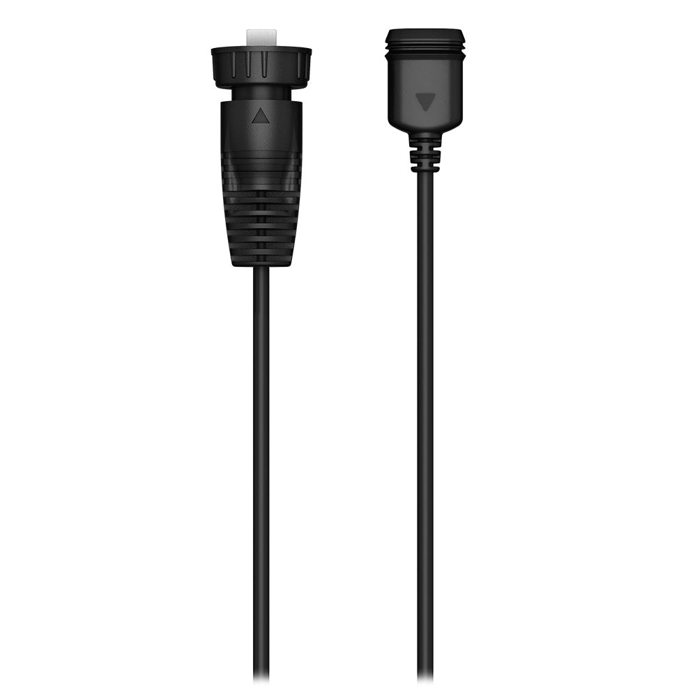 Black USB-C to proprietary audio cable for car stereo installation