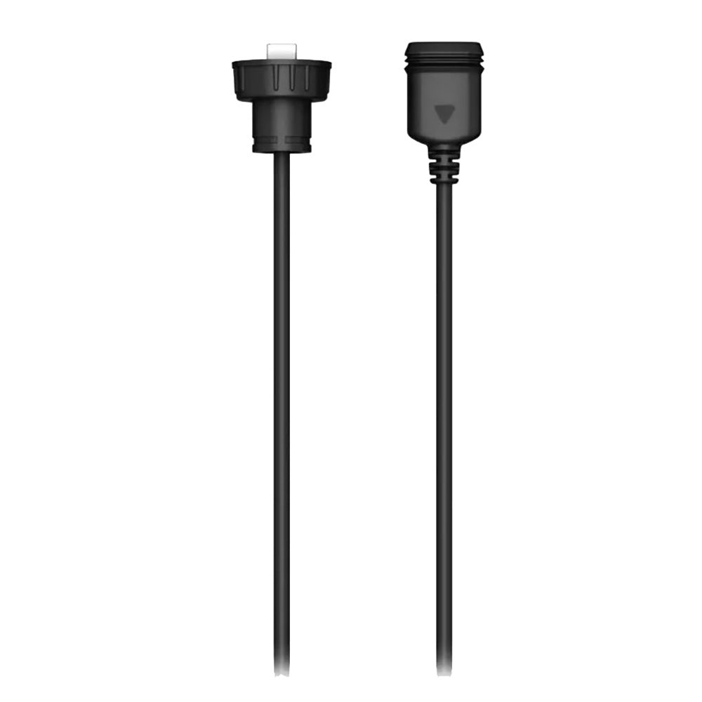 Black Lightning to USB-C charging cable for mobile devices