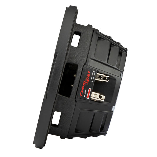 Comp XX167 2 ohm car audio subwoofer with terminal connections, ideal for high-performance audio systems