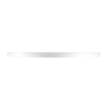 Sleek white automotive trim strip for custom vehicle styling and detailing