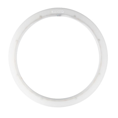 White Kicker speaker adapter ring for car audio installation