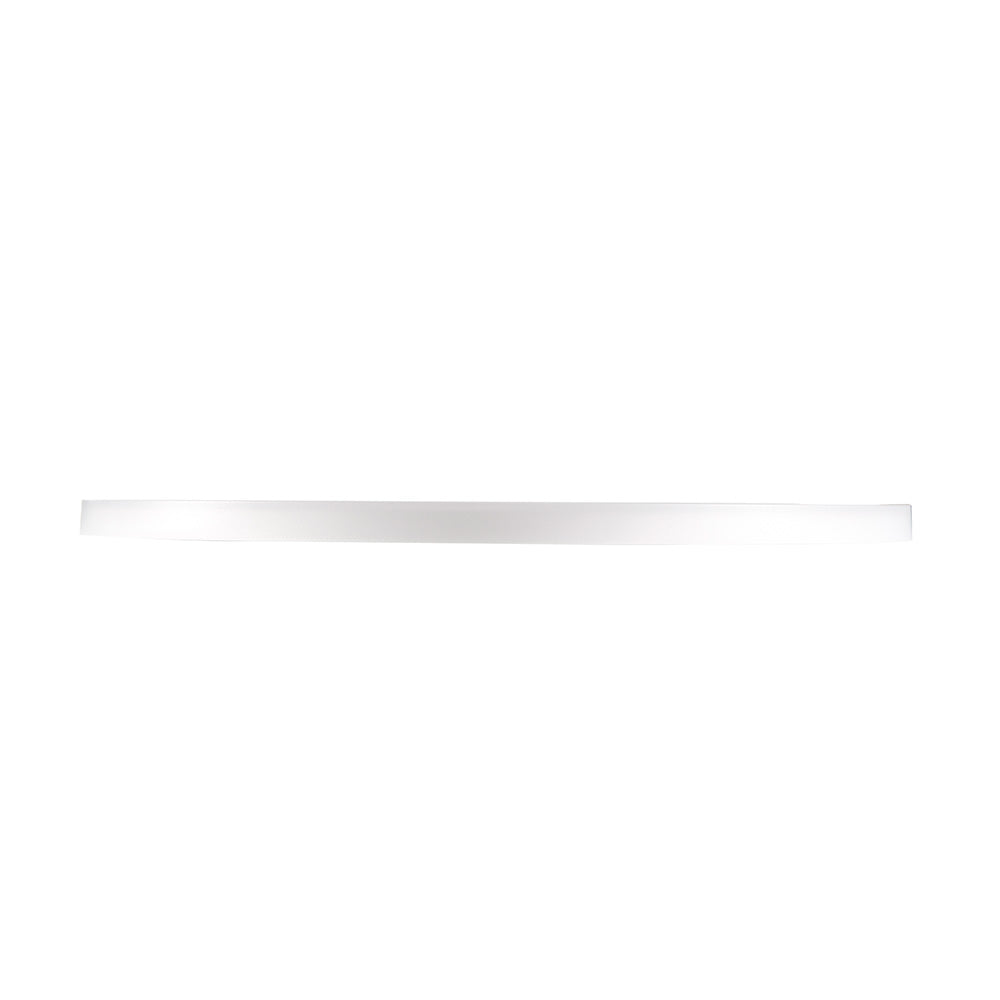 Sleek white automotive trim strip for car styling and customization