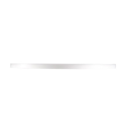 Sleek white automotive trim strip for car styling and customization