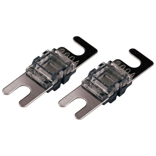Two 30A mini blade fuses for car audio and vehicle electrical systems