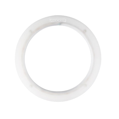 Kicker white speaker ring for car audio installation