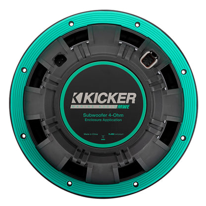 Kicker Marine Audio 4-Ohm Subwoofer for Enclosure Installation
