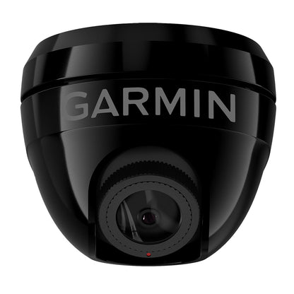 Garmin dash cam with sleek black design and clear lens for vehicle recording