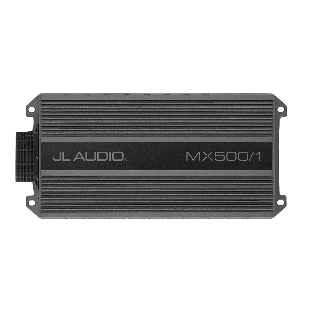 JL Audio MX500/1 car amplifier for high-performance audio systems