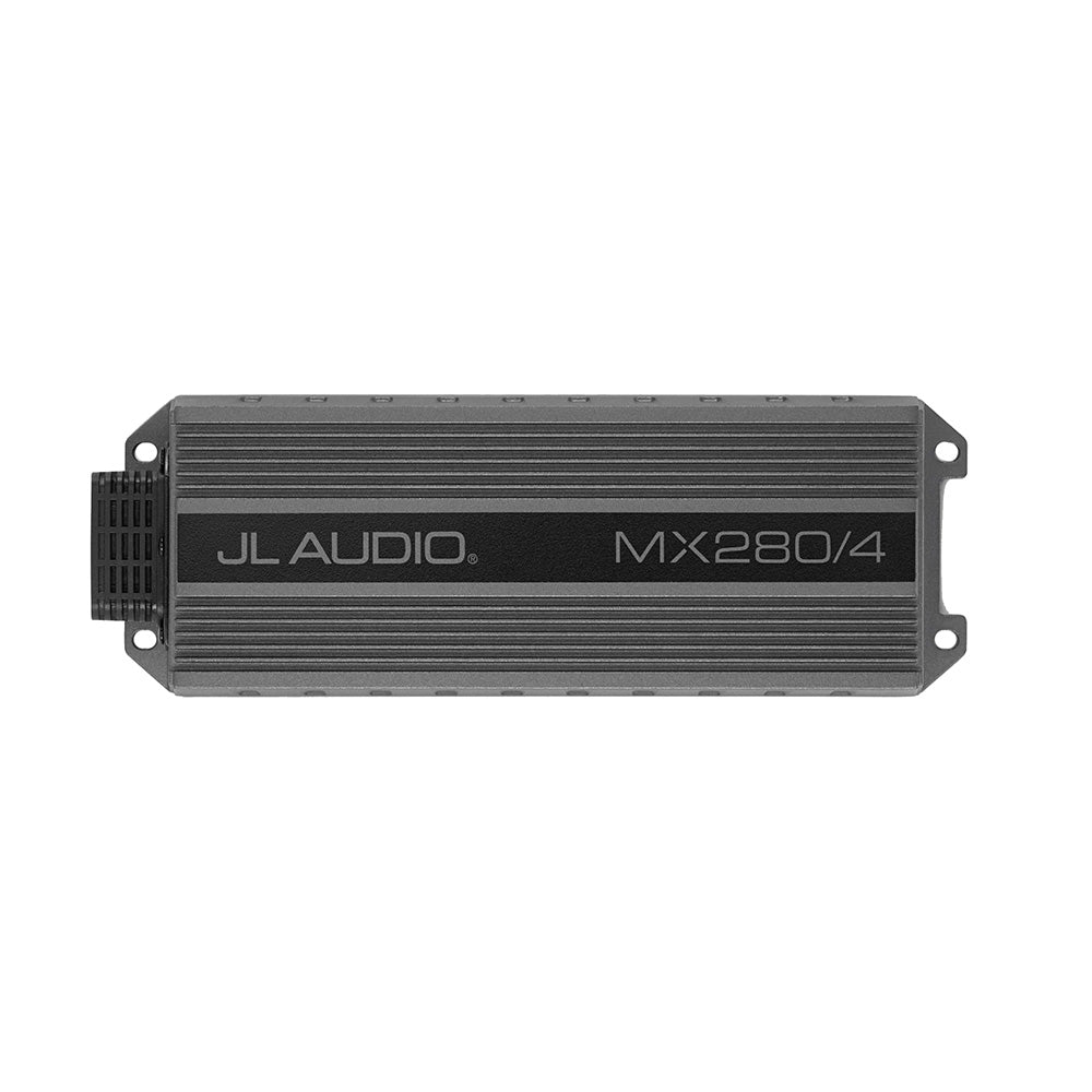 JL Audio MX280/4 car amplifier for high-quality audio installation