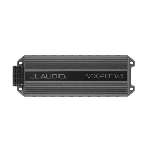 JL Audio MX280/4 car amplifier for high-quality audio installation