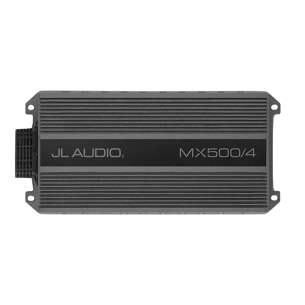 JL Audio MX500/4 car amplifier for high-performance audio systems