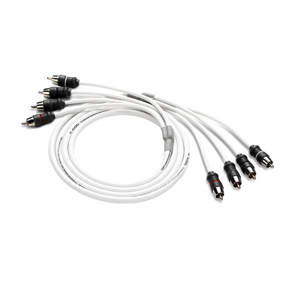 JL Audio 4-channel RCA interconnect cable for car audio systems