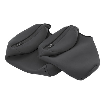 JL Audio premium car audio speaker pods, black neoprene design for custom installation