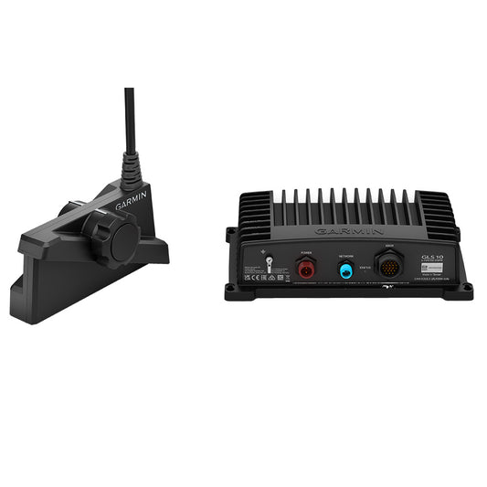 Garmin GLS 10 Livescope transducer and sonar module for marine fishing and boating