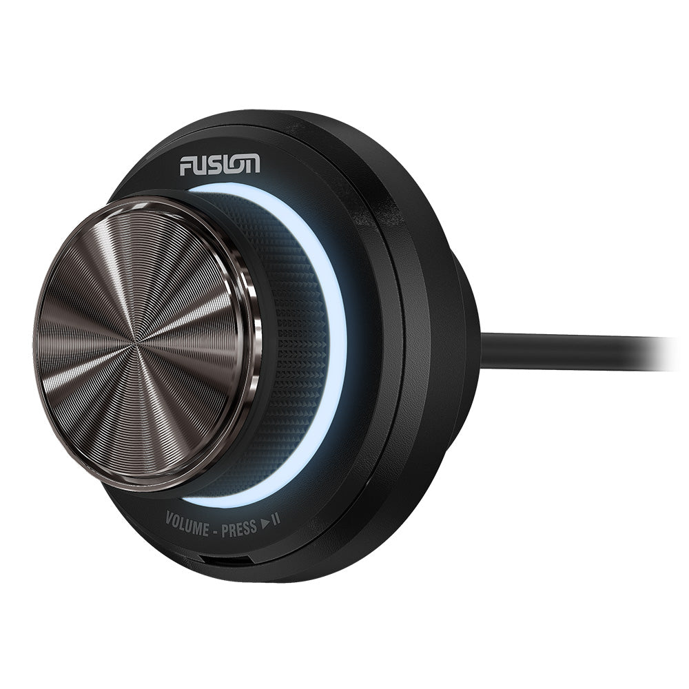 Fusion marine audio volume control knob with LED ring, for boat stereo systems