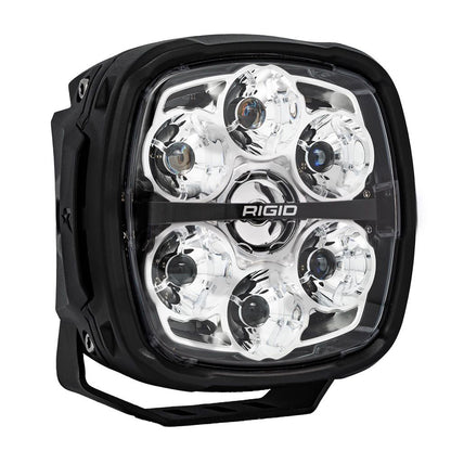 Rigid Industries LED off-road light with six lens array, black housing, for vehicle lighting upgrades