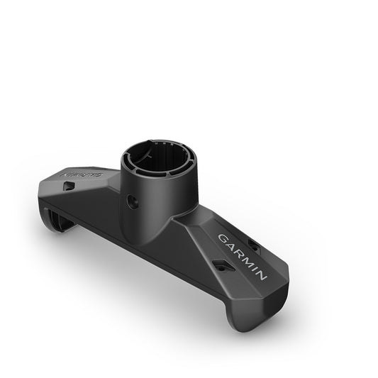 Garmin marine mount for boat electronics, durable black plastic design