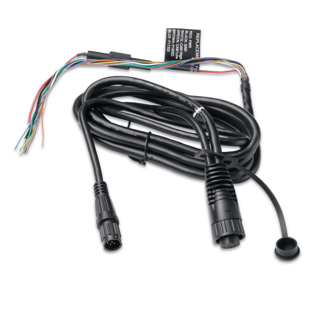 JL Audio replacement wiring harness with color-coded wires and connectors for car audio installation