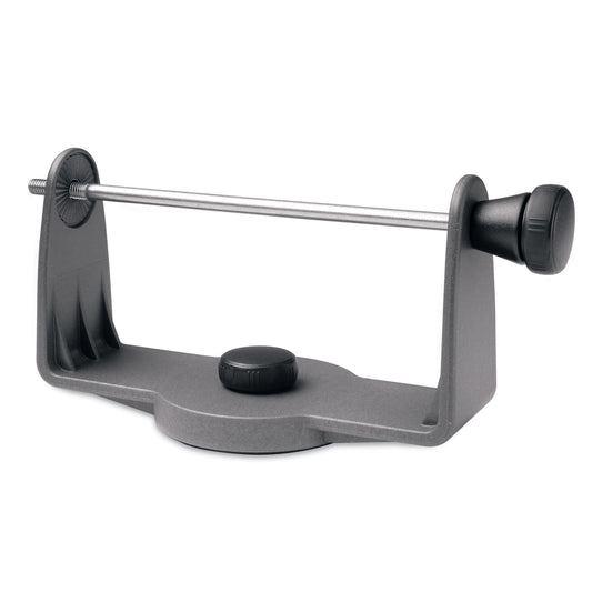 Gray plastic tool with metal rod and black knobs for auto audio installation