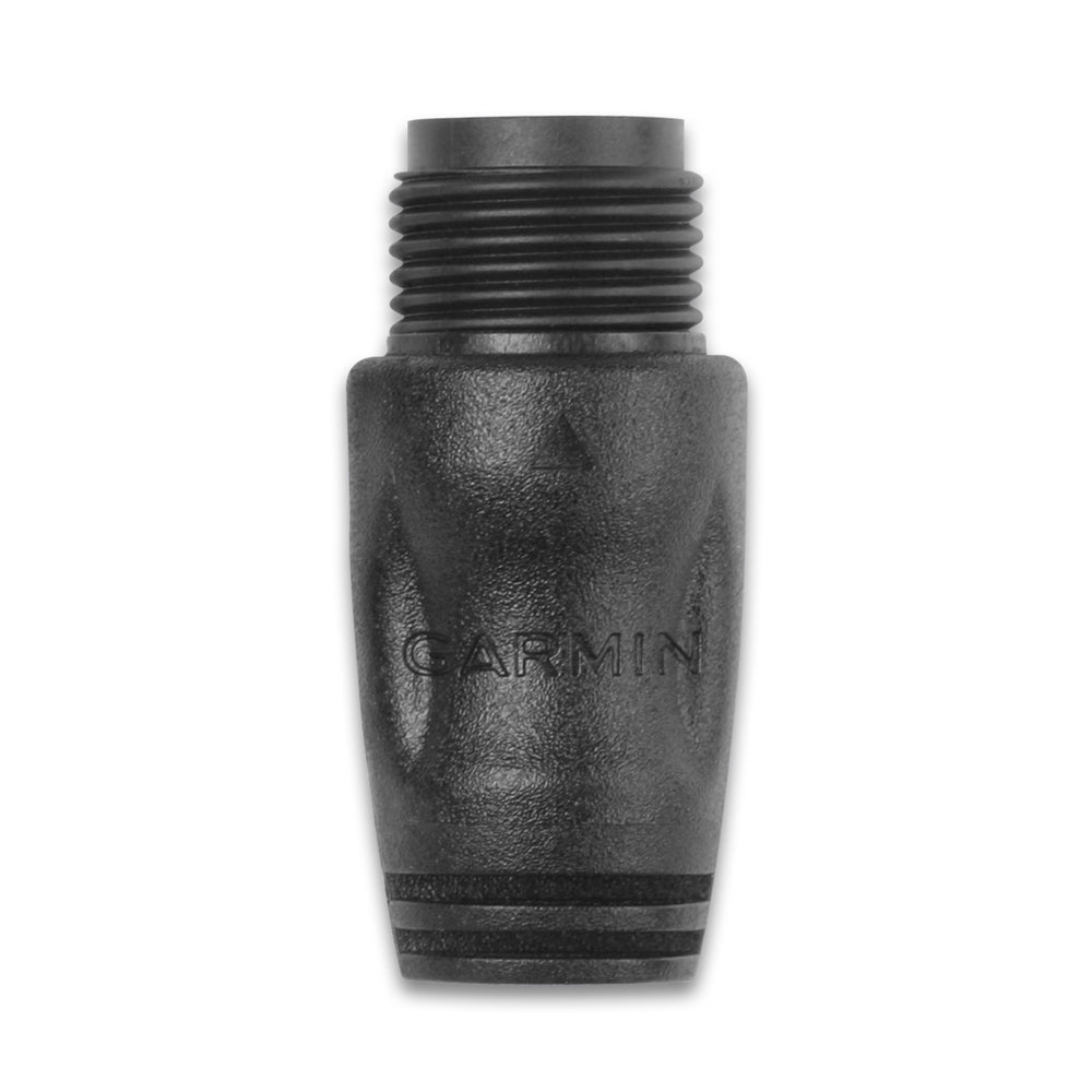 Garmin black threaded connector for marine or auto electronics installation