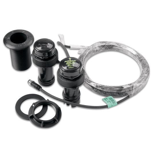 AirMar Smart Transducer Kit with cables and mounting hardware for marine electronics installation