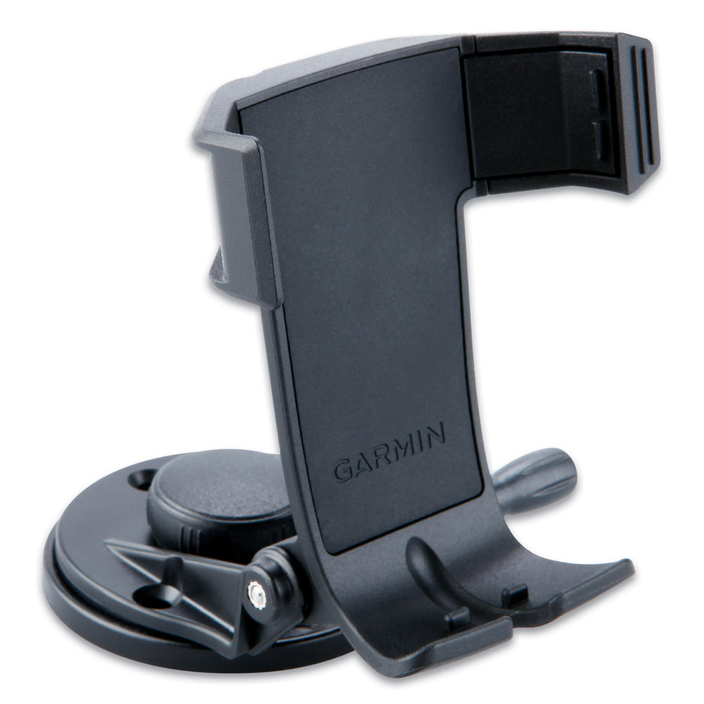 Garmin car phone mount with suction cup base for dashboard or windshield installation