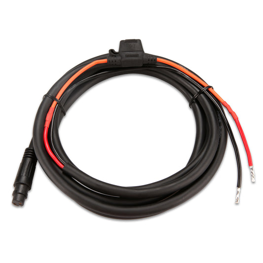Black and orange audio cable with XLR connector and stripped ends for car stereo installation