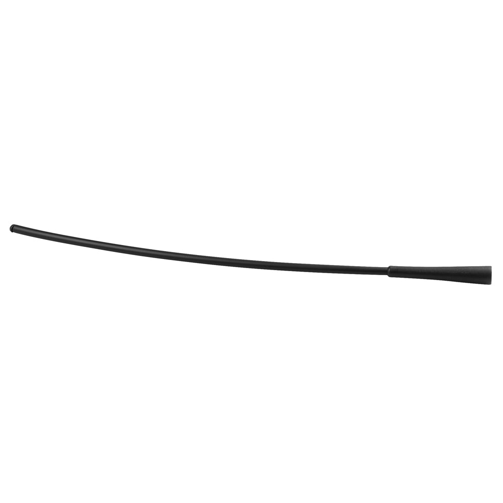 Black flexible antenna for car audio systems