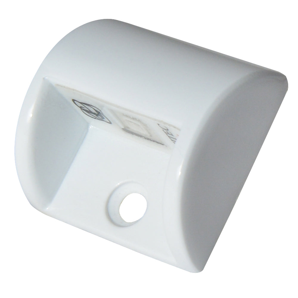 White LED under-cabinet light with motion sensor for kitchen or garage installation