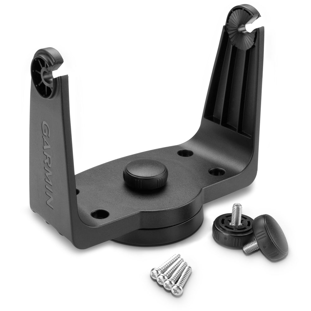 Garmin marine mount with screws and hardware for boat navigation installation