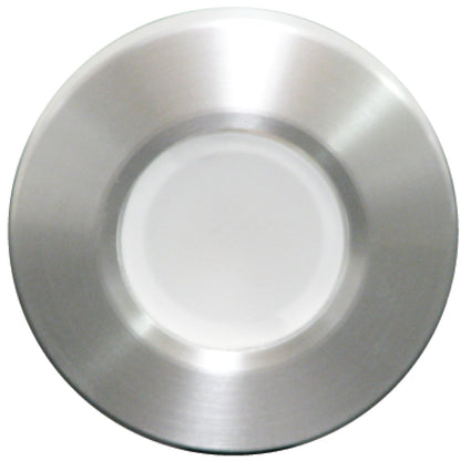 Stainless steel bowl with brushed finish, ideal for kitchen or dining use