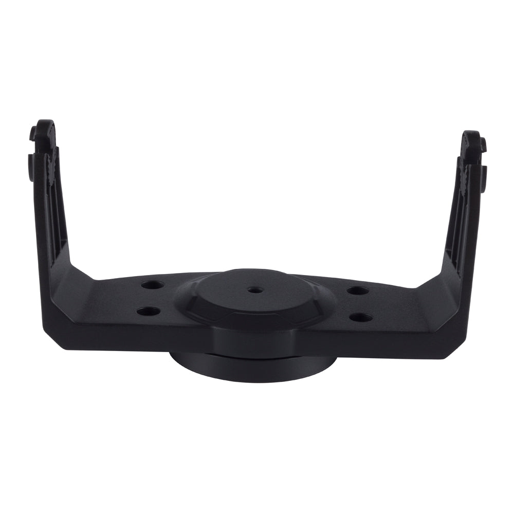 Black car audio mounting bracket for JL Audio or Alpine systems, precision-engineered for secure installation