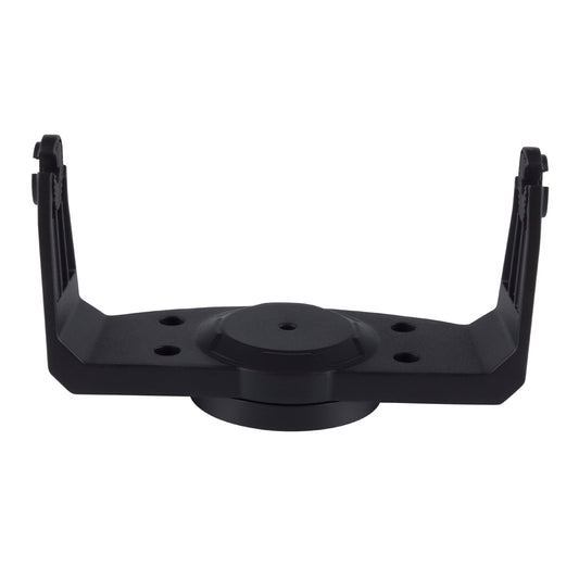 Black car audio mounting bracket for JL Audio or Alpine systems, precision-engineered for secure installation