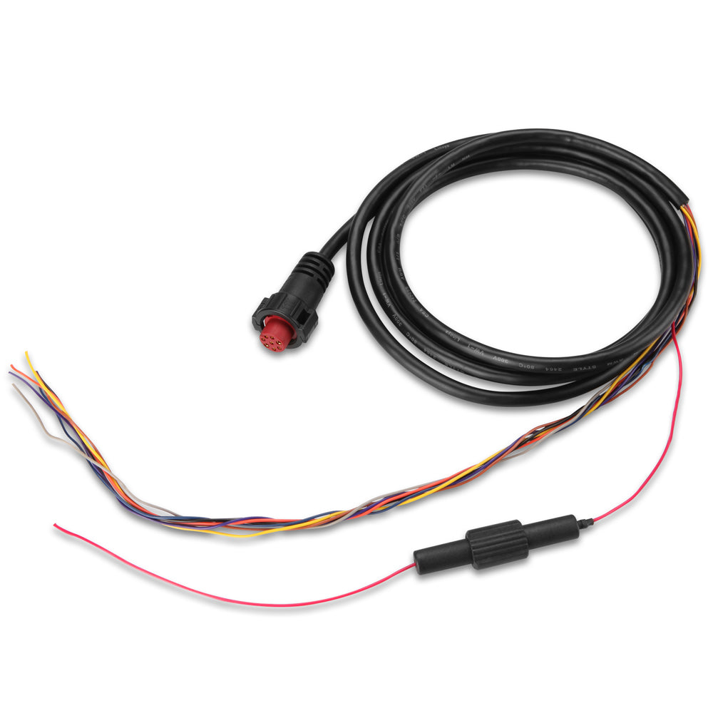 Black multi-wire harness with red connector for car audio installation