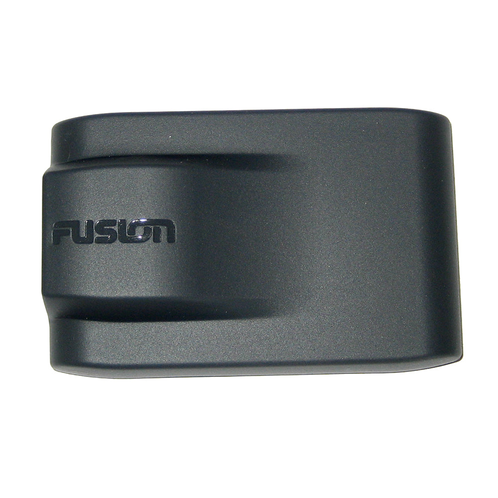 Fusion marine audio component, sleek black design for boat stereo systems