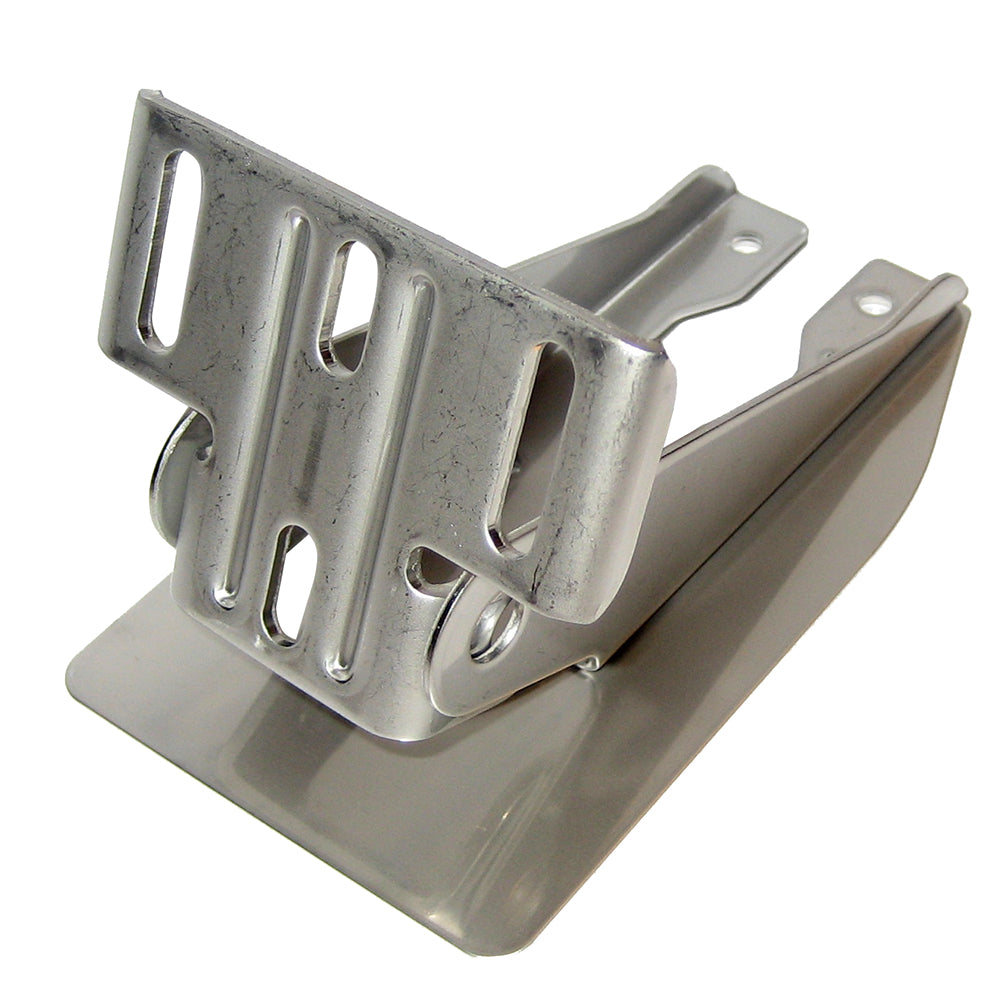 Metal car seat bracket with mounting holes for auto installation